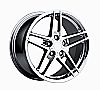 Chevrolet Corvette 1997-2012 19x11 5x4.75 +64 C6 Z06 Style Wheel - Chrome With Cap 