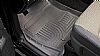 Dodge Ram 2011-2012 1500/2500/3500 Husky Weatherbeater Series Front Floor Liners - Gray 