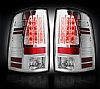 Dodge Ram 2010-2012 Chrome LED Tail Lights