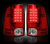 Dodge Ram 2010-2012 Red LED Tail Lights