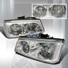 Chevrolet Silverado 2003-2006 Chrome Euro Headlights  