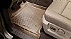 Ford Super Duty 2008-2010  F-450 Husky Classic Style Series Front Floor Liners - Tan 