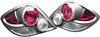 Hyundai Tiburon 03-Up 3D Retro Tail Lights Carbon Fiber