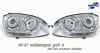 Volkswagen Golf 2006-2007  Chrome W/ Halo Projector Headlights