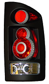 Dodge Ram 2002-2006 Retro 3D Euro Tail Lights  