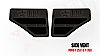 Ford Super Duty (except Harley Edition) 2008-2010 - Rbp Side Vents  Black 