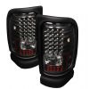 Dodge Ram 1994-2001  Black LED Tail Lights