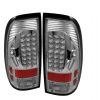 Ford F150 1997-2003  Chrome LED Tail Lights