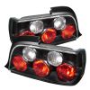 Bmw 3 Series 1992-1998 2DR Black Euro Style Tail Lights