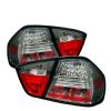 Bmw 3 Series 2006-2008 4dr Chrome LED Tail Lights