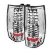 Chevrolet Tahoe 2007-2011  Chrome LED Tail Lights