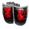 Ford Expedition 1997-2001  Black Euro Style Tail Lights