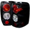 Ford F150 2004-2007  Black Euro Style Tail Lights