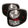 Ford F150 1997-2000  Black Euro Style Tail Lights