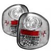 Ford F150 1997-2003  Chrome LED Tail Lights