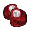 Ford F150 1997-2003  Red Clear LED Tail Lights