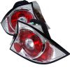 Honda Civic 2001-2003 2DR Chrome Euro Style Tail Lights