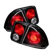 Honda Civic 2001-2003 4DR Black Euro Style Tail Lights