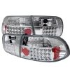 Honda Civic 1992-1995 2/4dr Chrome LED Tail Lights