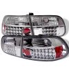 Honda Civic 1992-1995 3dr Chrome LED Tail Lights