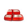 Honda Civic 1992-1995 3dr Red Clear Euro Style Tail Lights