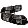 Honda Civic 1996-2000 2dr Black LED Tail Lights