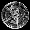 Chevrolet Corvette 2000-2004 17x8.5 Polished Factory Replacement Wheels