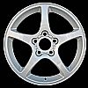 Chevrolet Corvette 2000-2004 17x8.5 Silver Factory Replacement Wheels