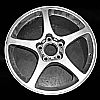 Chevrolet Corvette 2003-2003 18x9.5 Silver Factory Replacement Wheels