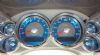 Chevrolet Silverado 2007-2009 Hd 120 Mph, Diesel Aqua Edition Gauges With White Numbers