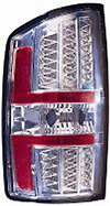 Dodge Ram 02-06 Chrome LED Tail Lights