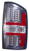 Dodge Ram 02-06 Gun Metal LED Tail Lights