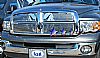 Dodge Ram  2002-2005 Polished Main Upper Symbolic Grille