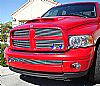 Dodge Ram  2002-2005 Polished Main Upper Stainless Steel Billet Grille