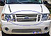 Ford Explorer Sport 2001-2003 Polished Main Upper Stainless Steel Billet Grille