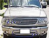 Ford Explorer  1999-2001 Polished Lower Bumper Stainless Steel Billet Grille