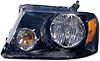 Ford F150 04-06 Black Housing Diamond Back Headlights