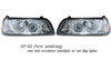 Ford Mustang 1987-1993 Projector Headlights w/ Halo