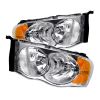 Dodge Ram 2002-2005 Chrome Euro Crystal Headlights 