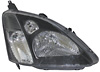 Honda Civic SI Hatchback 02-03 Black Diamond Back Headlight Conversion