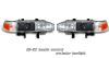 Honda Accord 1990-1993  Black Projector Headlights