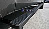 Gmc Sierra 2001-2012 3500 Ext Cab Aps Iboard Step Bars - Black Powder Coated