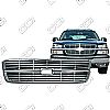 Chevrolet Silverado 1500 Ls, Lt 2003-2005 Chrome Front Grille Overlay 