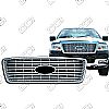 Ford F150 Xlt, Lariat 2004-2008 Chrome Front Grille Overlay 