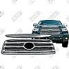 Toyota Tundra Limited, Sr5 2007-2009 Chrome Front Grille Overlay 