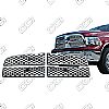 Dodge Ram 1500 2009-2012 Chrome Front Grille Overlay 