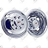 Chevrolet Full Size Pickup 3500 1990-2000 Chrome Wheel Simulators (16" 8 Lugs) 