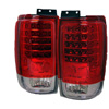 Ford Expedition 1997-2002 LED Tail Lights Red