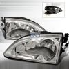Ford Mustang 1994-1998 Chrome Euro Headlights  