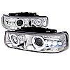 Chevrolet Tahoe  2000-2006 Chrome  Projector Headlights  